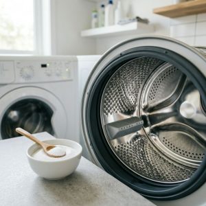 як почистити пральну машину від накипу