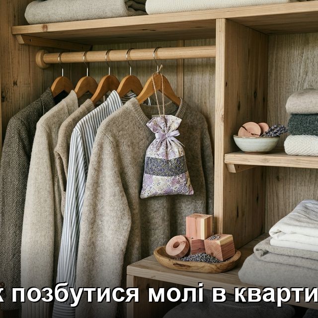 як позбутися молі в квартирі
