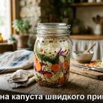 маринована капуста швидкого приготування