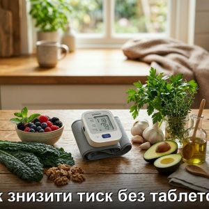 як знизити тиск без таблеток