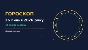 Гороскоп на 26 липня 2026 року: фінанси, кар'єра і поради для дванадцяти знаків зодіаку