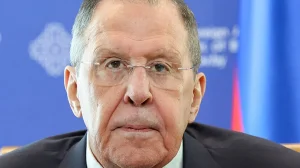 Міністр закордонних справ росії Сергій Лавров після зустрічі з держсекретарем США Марком Рубіо 23 липня 2026 року