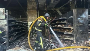Наслідки удару по супермаркету АТБ у Чернігові, фото В'ячеслава Чауса (Телеграм)