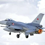 Турецькі винищувачі F-16 на авіабазі