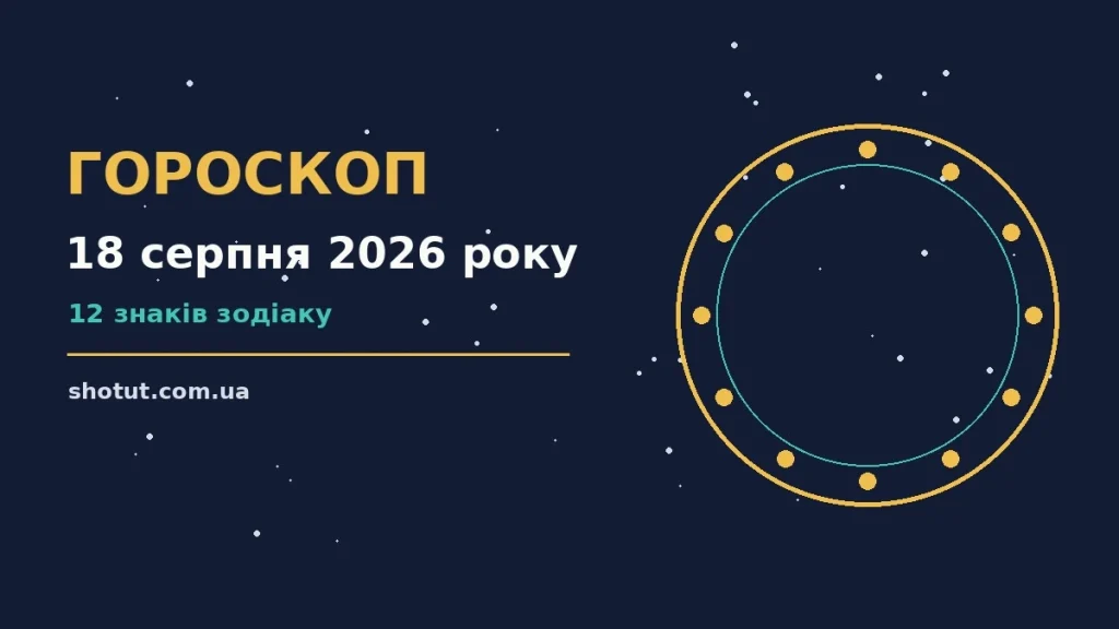 Зоряне небо над містом у вечірніх вогнях як символ щоденного гороскопу на 18 серпня 2026 року