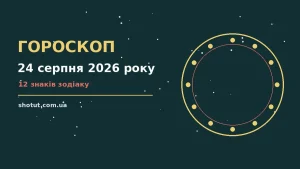 Зоряний гороскоп на 24 серпня 2026 року — поради для всіх знаків зодіаку
