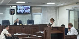 Колишня посол України у США Ольга Стефанішина у залі Вищого антикорупційного суду