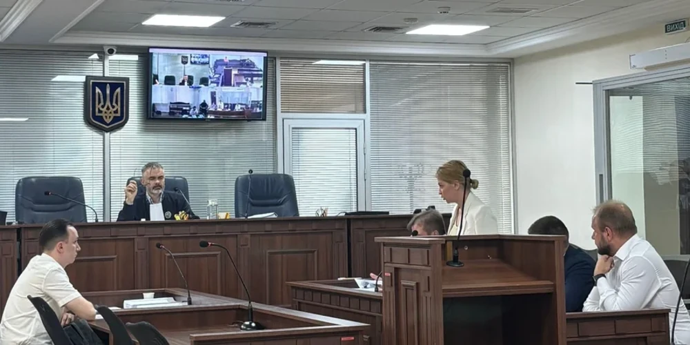 Колишня посол України у США Ольга Стефанішина у залі Вищого антикорупційного суду