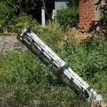 Ілюстративне фото ракети з касетним зарядом, яка атакувала Слов'янськ на Донеччині, 2022 рік