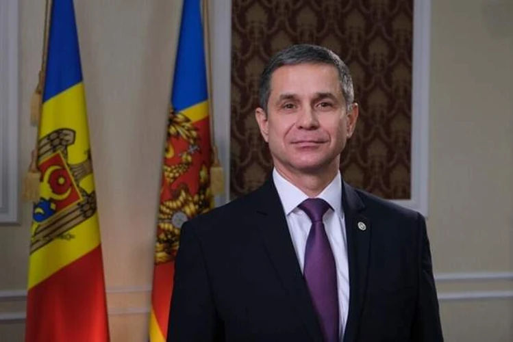 Анатолій Носатий під час пресконференції після засідання уряду Молдови (фото Радіо Свобода)