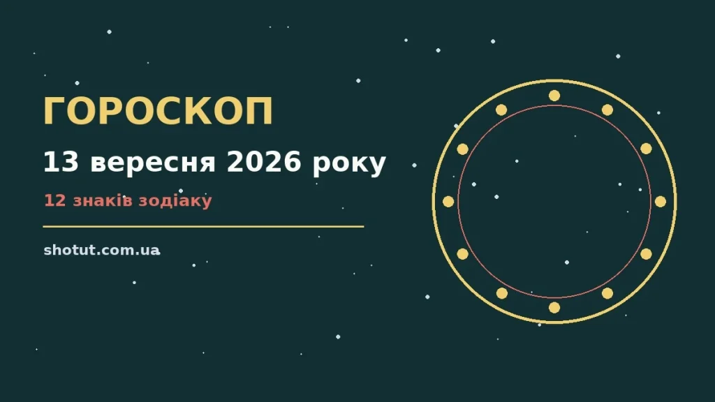 Зоряне небо над міською верандою, чашка кави та розкритий блокнот — атмосфера недільного ранку для гороскопу на 13 вересня 2026 року