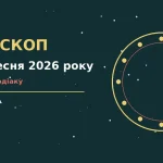 Зоряне небо над міською верандою, чашка кави та розкритий блокнот — атмосфера недільного ранку для гороскопу на 13 вересня 2026 року