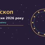 Астрологічний гороскоп на 5 вересня 2026 року, символи знаків зодіаку на тлі ранкового неба