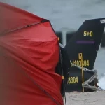Безпілотник на польському пляжі