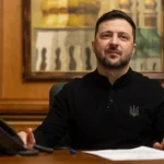 Володимир Зеленський і Ліндсі Грем під час зустрічі в Україні