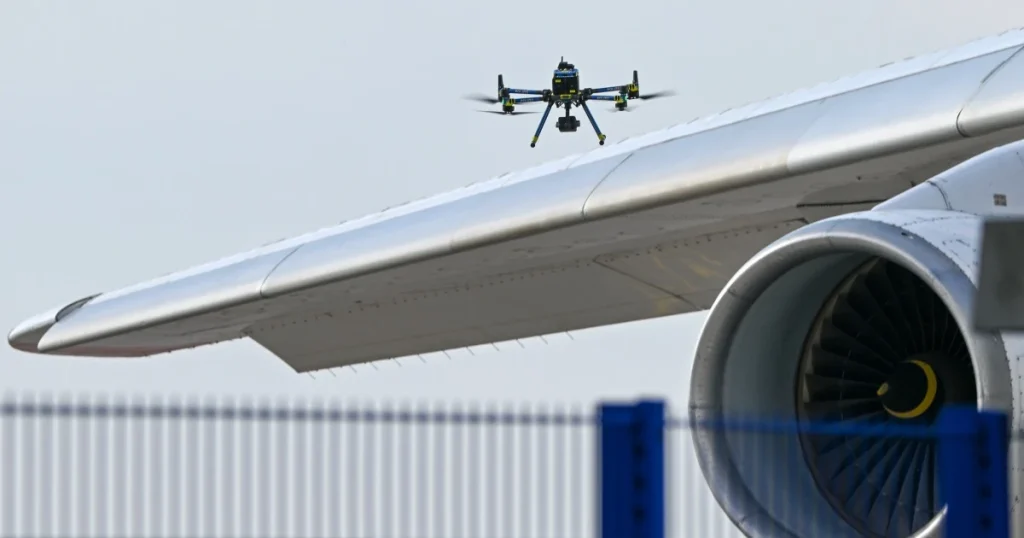 Український транспортний літак Ан-124 «Руслан» в аеропорту Лейпцига (ілюстративне фото)