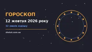 Гороскоп на 12 жовтня 2026 року: практичні поради для роботи, грошей і стосунків