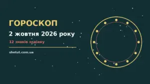 Гороскоп на 2 жовтня 2026 року: фінанси, кар'єра і стосунки