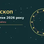 Зоряне небо над міською вулицею увечері 20 жовтня, ілюстрація до щоденного гороскопу