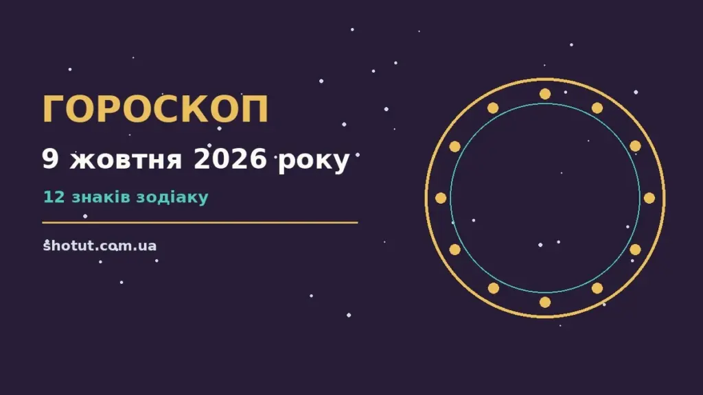 Гороскоп на 9 жовтня 2026 року: чашка чаю, затишна кімната та символи знаків Зодіаку