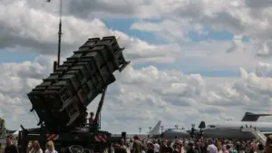 Зенітний ракетний комплекс Patriot під час навчань