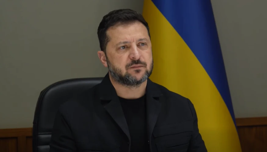 Зеленський під час звернення