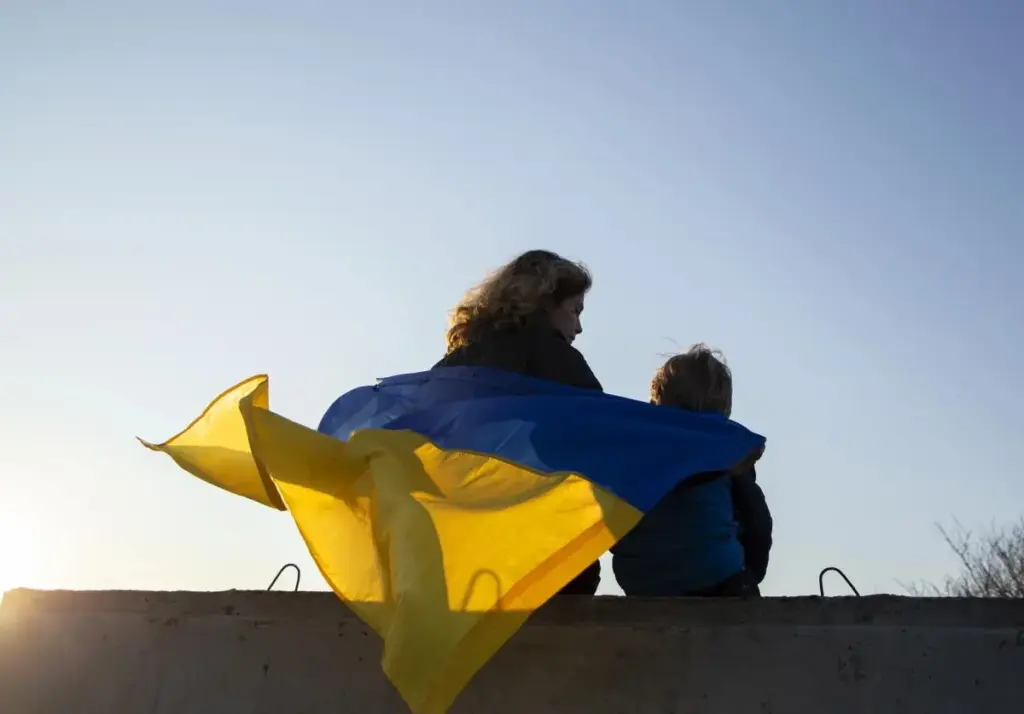 Інфографіка з відсотками відповідей на запитання про тривалість терпіння війни